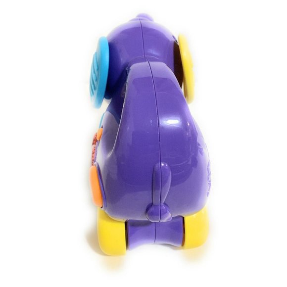 Push And Explore Vetch Elephant 6" musical education purple lights up works - Picture 6 of 6